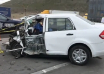 Choque mortal en la 57