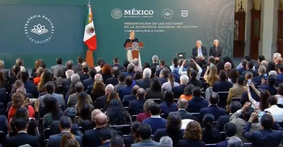 AMLO presenta la Estrategia Nacional de Lectura