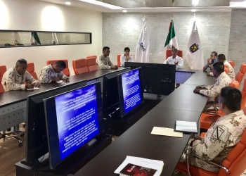 Imparten Pláticas a Militares de las Normas Sanitarias en el cuidado del Agua