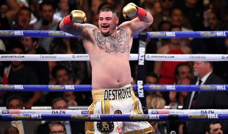 Andy Ruiz pide 50 millones de dólares por revancha a Anthony Joshua