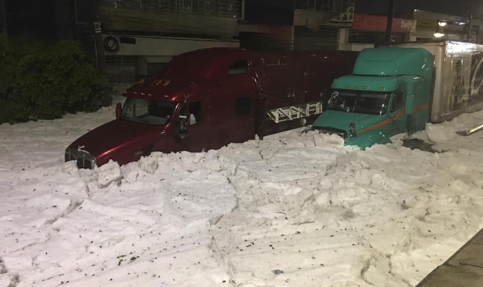 Impresionante granizada afecta municipios de Jalisco