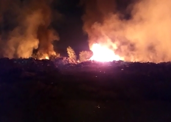 Se incendia basurero clandestino