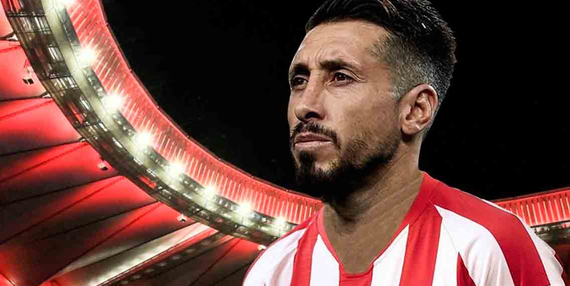 Héctor Herrera debuta en Atlético de Madrid