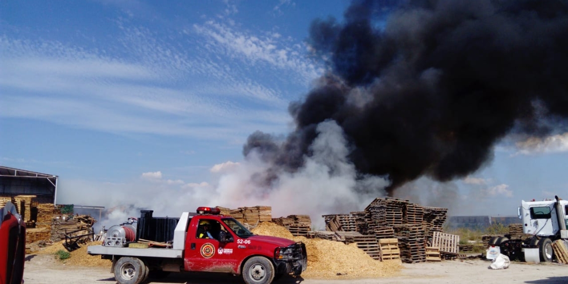 No denunciaron incendio en tarimera