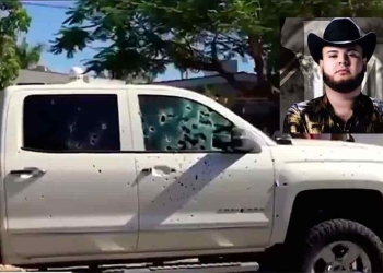 Captan momento en el que matan al cantante Luis Mendoza en Sonora