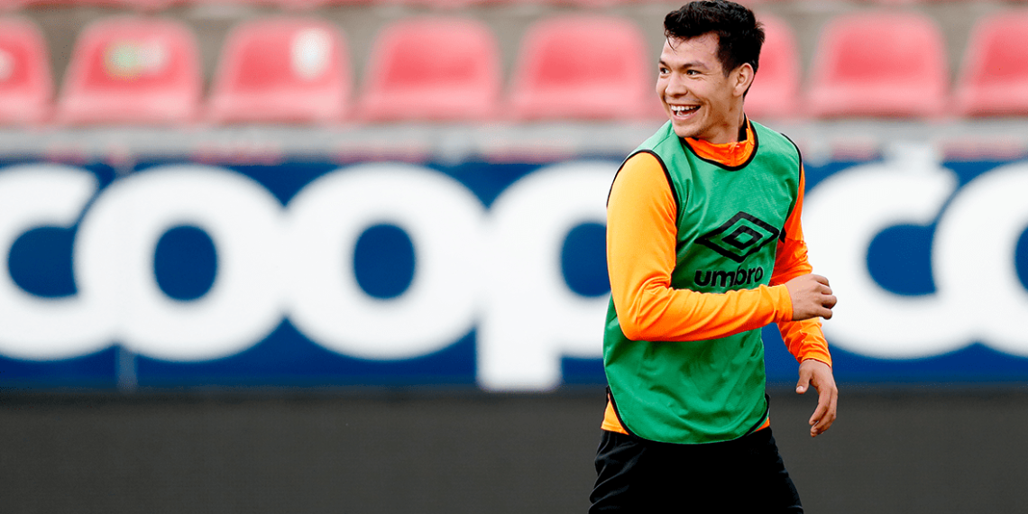 Chucky Lozano está a una firma de ser parte del Napoli