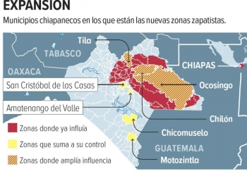 EZLN toma más territorios en Chiapas; ‘rompimos el cerco’, asegura