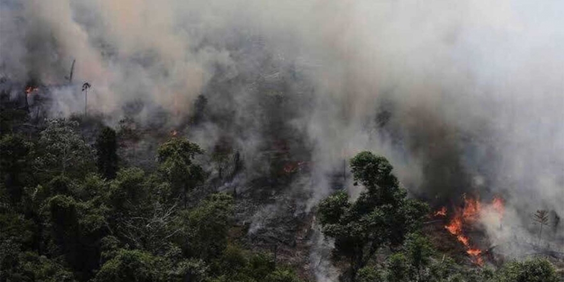 Arde la Amazonia sin control, con miles de incendios activos