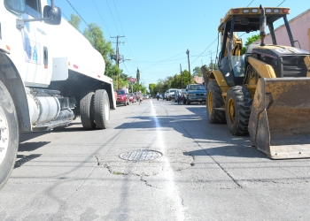 Arrancan obra de rehabilitación en colector de la calle Anáhuac