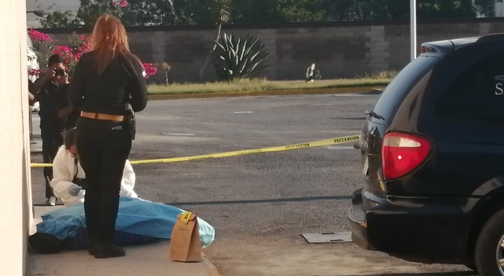 Fúnebre hallazgo  en una gasolinera