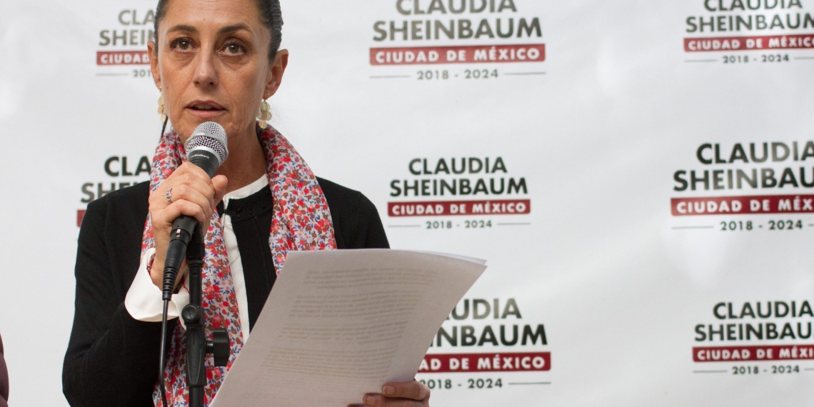 Sheinbaum se retracta en acusar de provocación protesta feminista