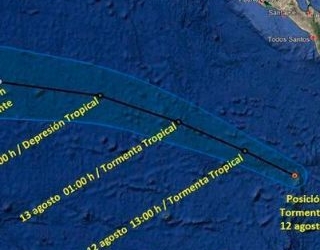 Se forma tormenta tropical “Henriette” frente a costa mexicana