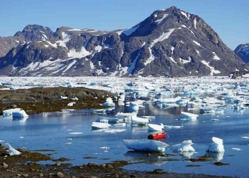 Capa de hielo en Groenlandia perdió 11 mil millones de toneladas de hielo en un día