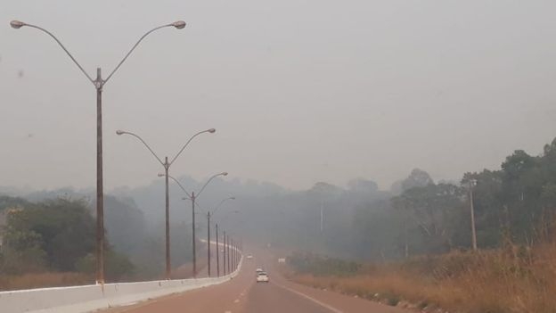 Aumentan enfermedades respiratorias en Brasil por incendios