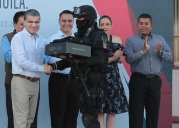 Entregan uniformes a las Fuerzas Policiales de Coahuila