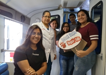 Alumnos del TEC participan en programa de “Sangre Segura”