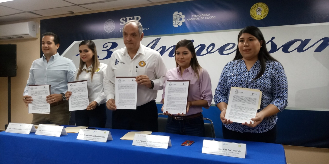 Firman convenio de colaboración ITPN e ICOJUVE