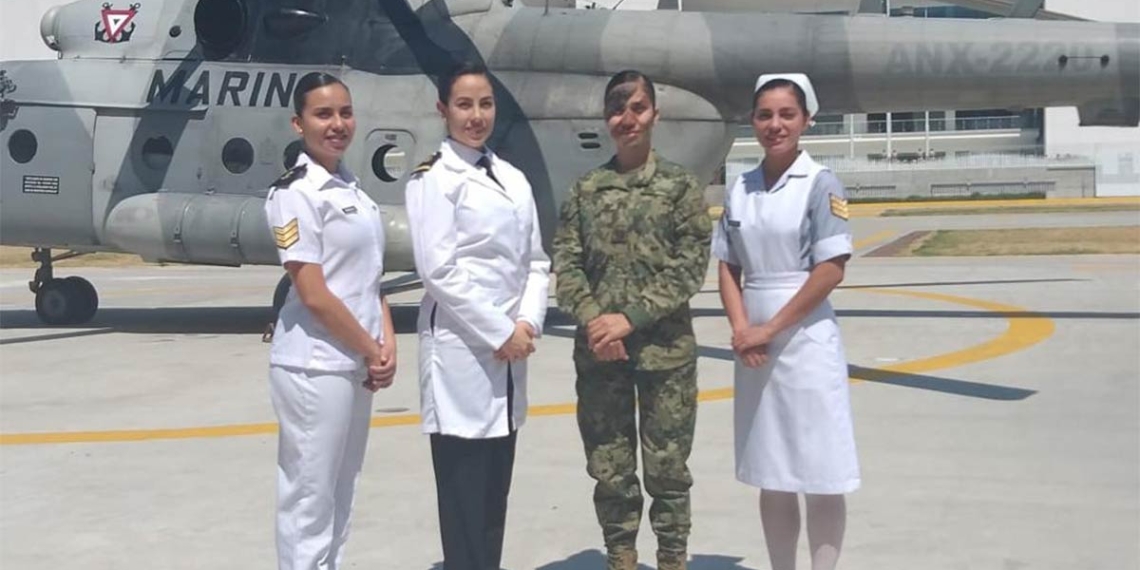 Ella es Ruth, la primera mujer oficial de Infantería de Marina