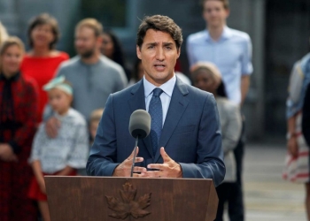 Va Trudeau por reelección en Canadá
