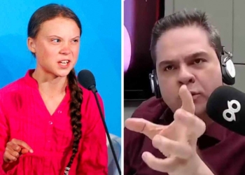 ‘Greta Thunberg necesita sexo’, afirma al aire locutor brasileño