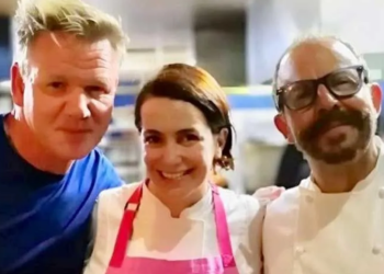 ¿Y dónde está Benito Molina? ¡Con el MasterChef Gordon Ramsay!
