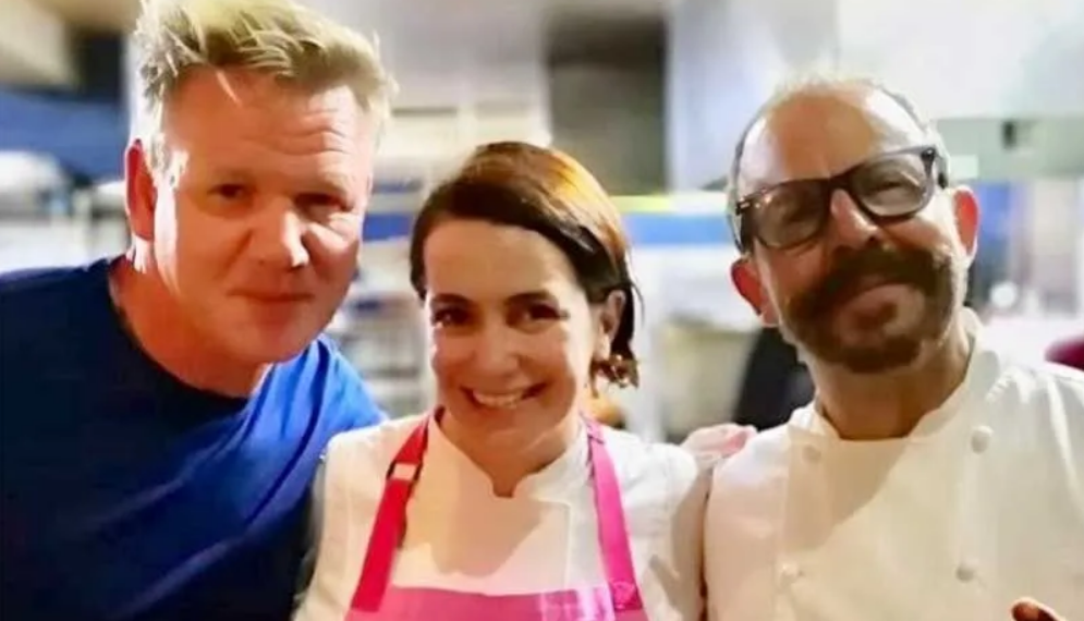 ¿Y dónde está Benito Molina? ¡Con el MasterChef Gordon Ramsay!