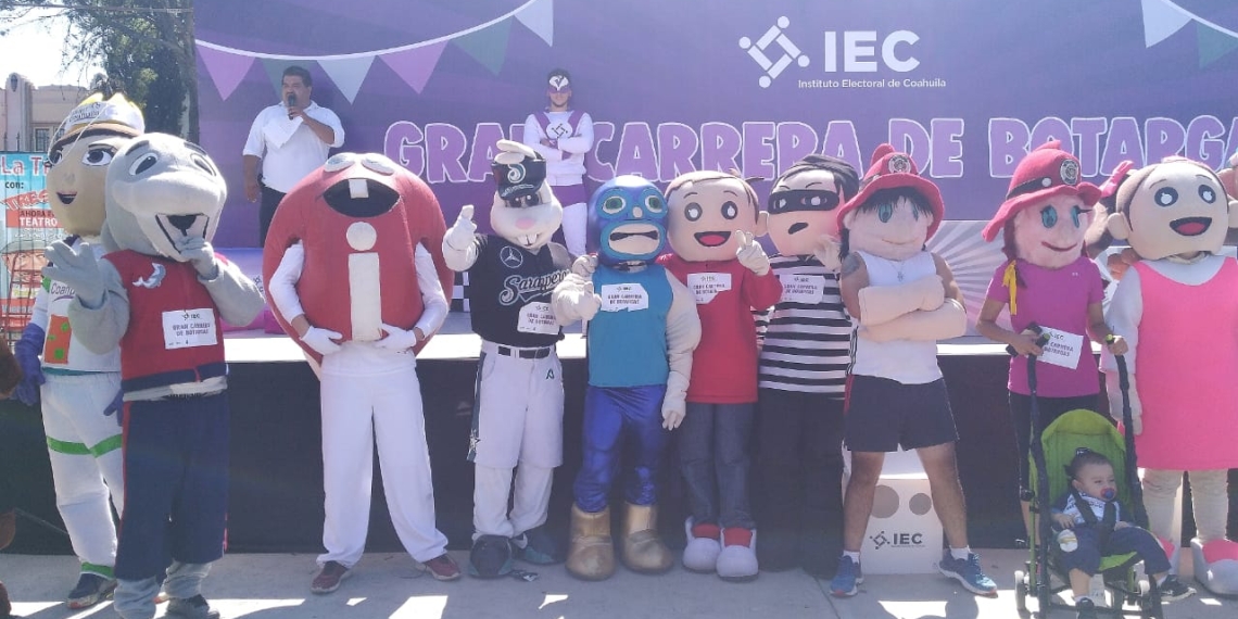 Botargas a correr por la democracia