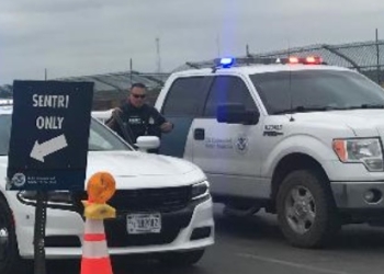 Cierran Puente Internacional II por operativo de seguridad