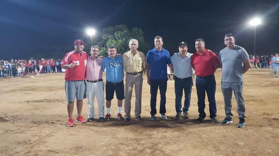 Inauguración de la Liga de Softbol Femenil y Varonil Nocturna “Profesor Elías Ramírez Romero”
