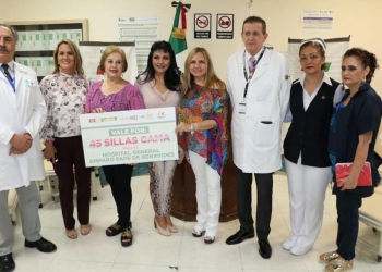 Hospital General Amparo Pape de Benavides recibe sillas-cama