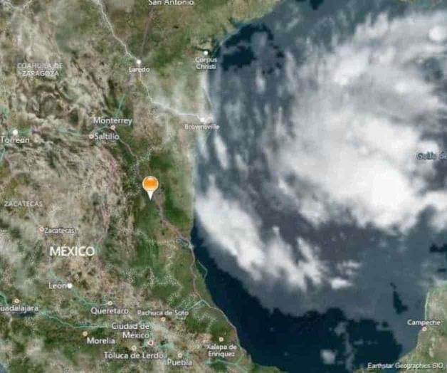 Se pronostican lluvias muy fuertes en Tamaulipas y Nuevo León