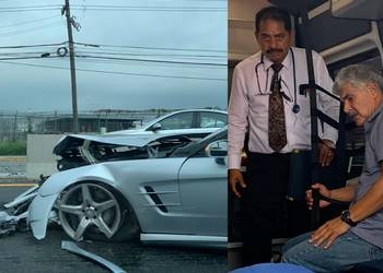 Tuca Ferretti sufre accidente automovilístico