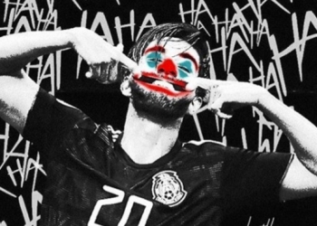Rodolfo Pizarro homenajea al Joker