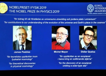 Tres expertos del cosmos ganan el Nobel de Física