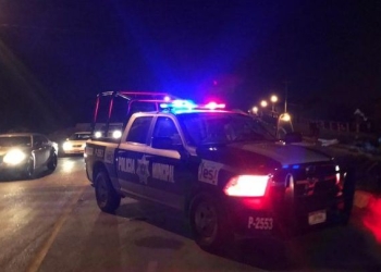 Policía municipal dispara arma accidentalmente