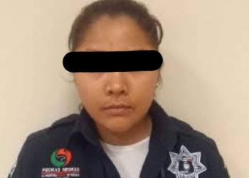 Expolicía municipal es arrestada por amenazar a elementos del estado