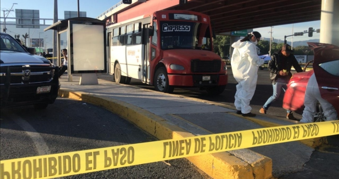 Muere en Express