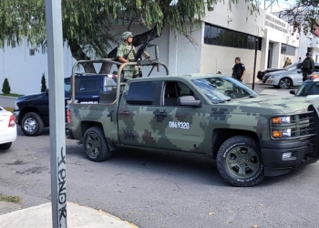 Decomisan armamento