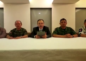 Confirma Alfonso Durazo arresto de hijo del Chapo