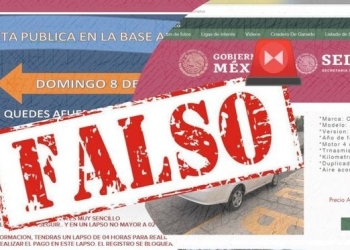 Sedena denuncia página apócrifa que promueve subasta de autos