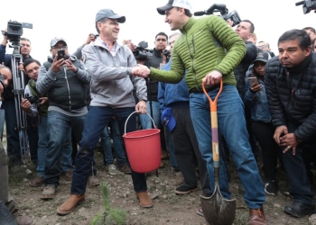 Gobierno Estatal encabeza jornada de reforestación