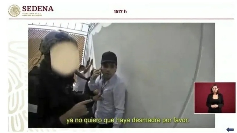 Presentan video de la captura de Ovidio Gúzman