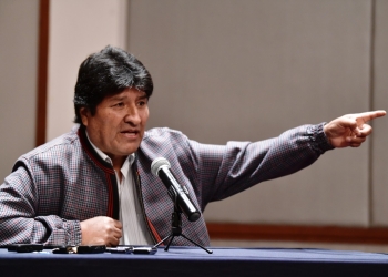 Evo Morales pide cooperación a mexicanos para su manutención
