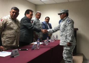 Entregan reconocimientos a elementos de la Guardia Nacional