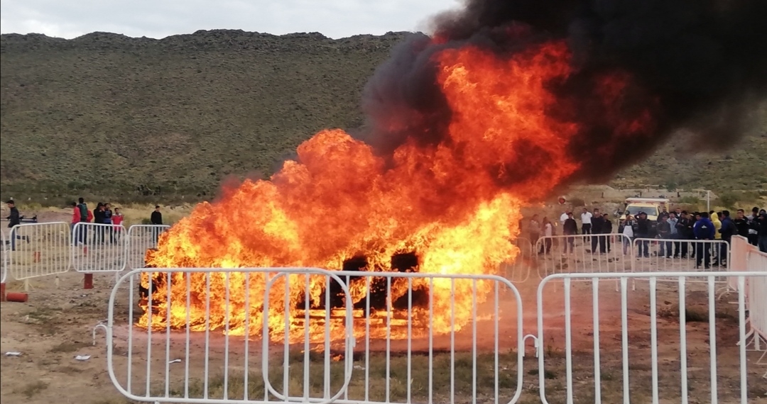 Destruyen e incineran drogas en Coahuila