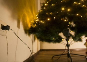 Llaman a ser cuidadosos con calentadores y luces navideñas