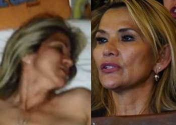 Presidenta de Bolivia habla sobre video sexual