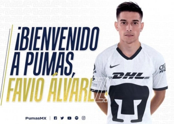 Pumas anuncia la contratación de Favio Álvarez como refuerzo para el Clausura 2020