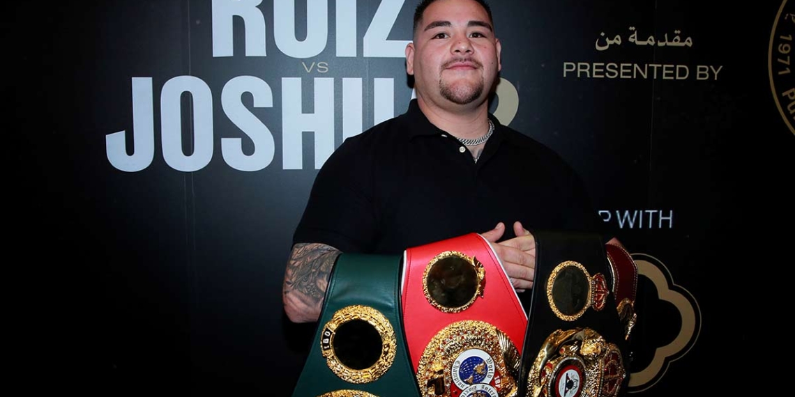 Horario y dónde ver la pelea Andy Ruiz vs Anthony Joshua