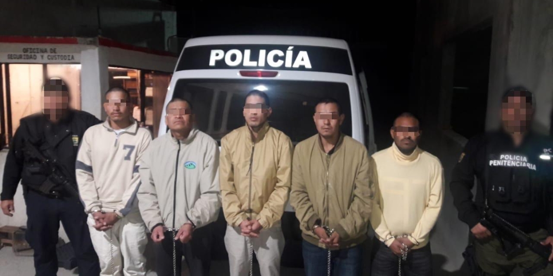 Trasladan a Penal Federal a implicados en ataque de Villa Unión
